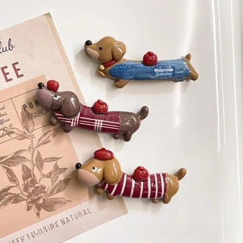 Dachshund dog fridge - dachshund, magnets
