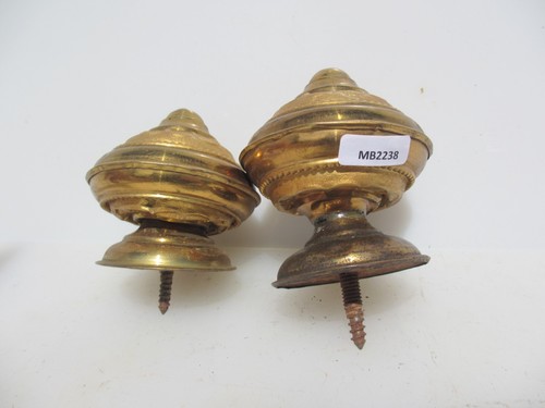 Victorian brass curtain pole - victorian,