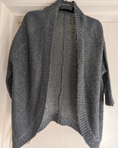 Grey sparkly bolero shrug - bolero,