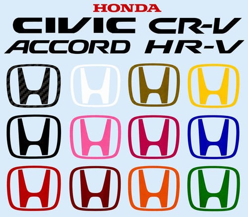 Custom honda logo - 6x, decal