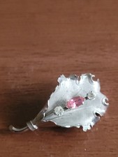 VINTAGE STERLING SILVER  BOND BOYD LILY BROOCH