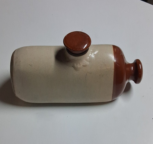 Vintage stoneware hot water - vintage,