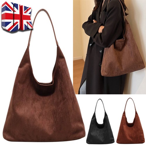 Women faux suede tote - faux,