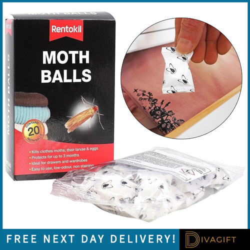 Rentokil moth balls pack - of, 20