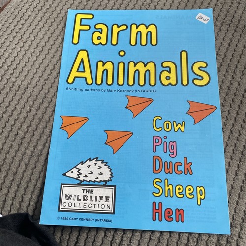 Farm animals knitting - farm,