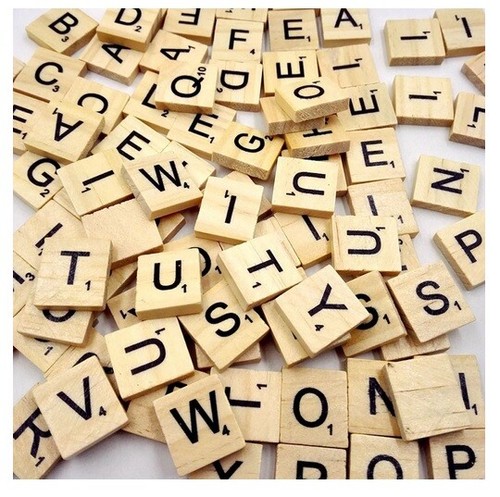 Individual tiles letters - individual,