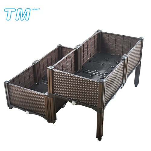 2pcs rectangle planter box - 2pcs,