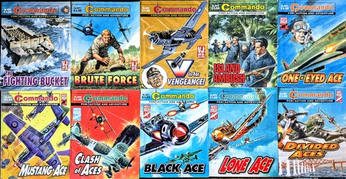 Commando war comic books - commando, 10