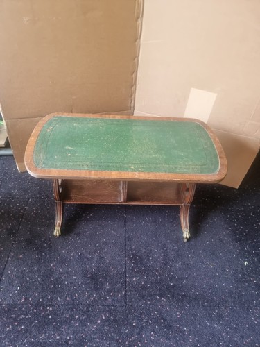 Vintage antique green leather - vintage,