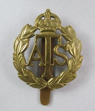 Military Cap Badge ATS