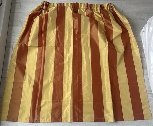 Heavy lined striped red cream - heavy,