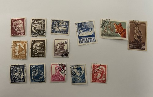 Romanian vintage postage - vintage,