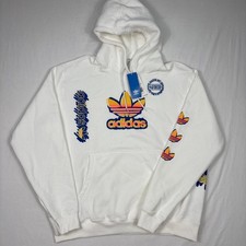 Adidas Hoodie Men's L White