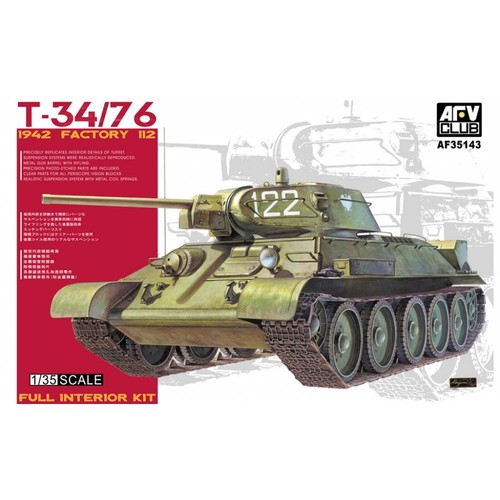Afv club 34 76 1942 - 1:35, t-34/76