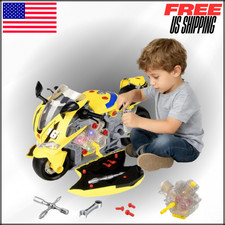 Motorcycle Toy with Engine