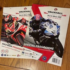 Motorcycle programmes 2013, 2014. A4, Northern Ireland North West 200 Good cond.