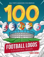 100 logos football colouring - logos,