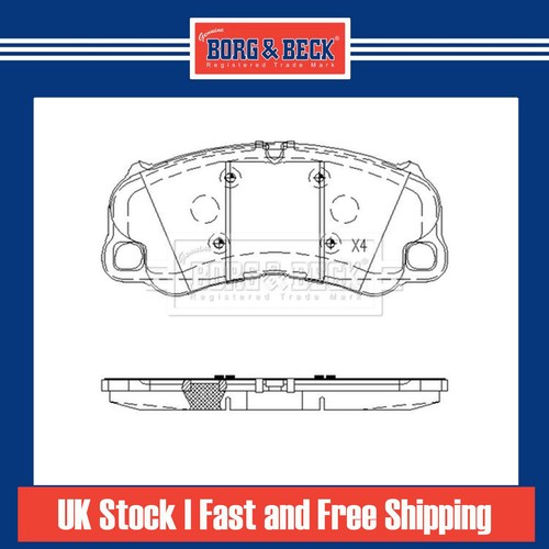 Brake pads set for porsche - for, 911