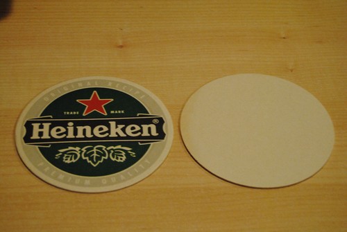 Heineken round large - round,