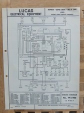 Original LUCAS Humber Super