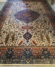 Wool Rug Machine Made Quality Traditional Wilton Style Large 90.5 x 55.5 Inches