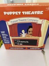 Puppet Theatre Company Wooden Theatre with Finger Puppets