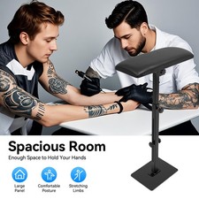 Iron Tattoo Arm Leg Rest Full Armrest Tattoo Stand Adjustable Height Heavy Duty