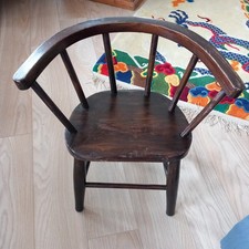 Antique Stained painted wood