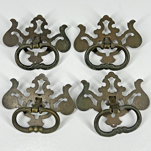 Lot vintage brass - 4,