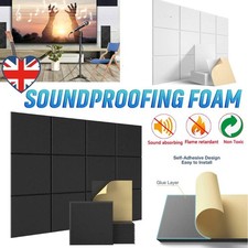 24x Acoustic Wall Panel Tiles