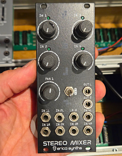Erica synths drum stereo mixer - drum,