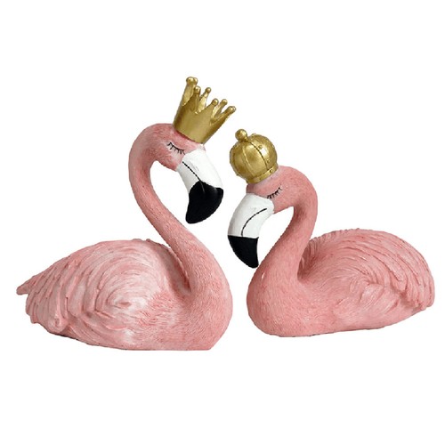 Pcs resin flamingo statues - resin,