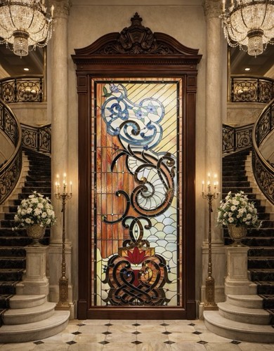 Bespoke tiffany style stained - tiffany,