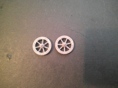 Spoked wheels plastic - 2, (7)