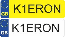 2x Personalised Kid's GB