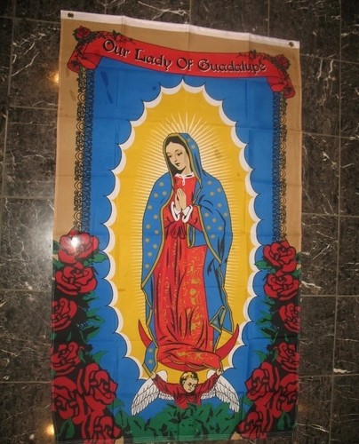 Guadeloupe mary flag - mary, flag.