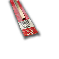 Rectangular Brass Tube: 5/32" X 5/16" x 0.014" Wall x 12" Long (1 Piece)