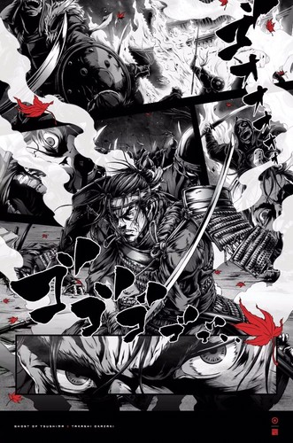 Ghost tsushima promo poster - ghost,
