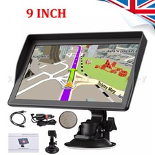 9'' Truck Sat Nav HGV Lorry LGV 2024 UPDATED UK Europe Maps POIs Keyfuels
