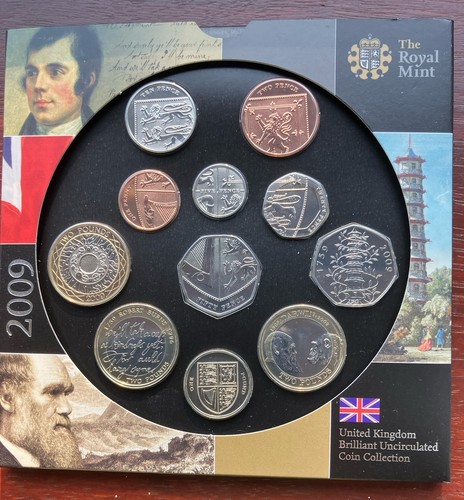 2009 coin set includes - bu,