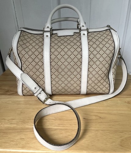 Gucci tan ivory diamanté - gucci,