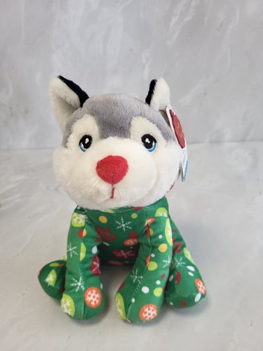Keel toys christmas husky - toys,
