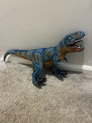 Dinosaur toy rex blue large - t-rex,