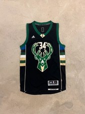 Men's Vintage Adidas NBA Antetokoumpo Jersey Black Size S