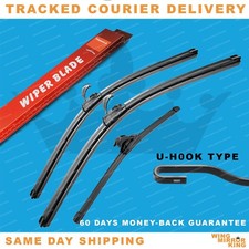 Front, rear Wiper blades for