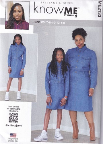Mccalls me2133 denim - me2133, dresses