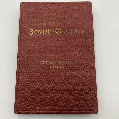 Book jewish thoughts for - a, of