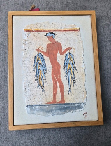 Minoan young fisherman - "young, fisherman"