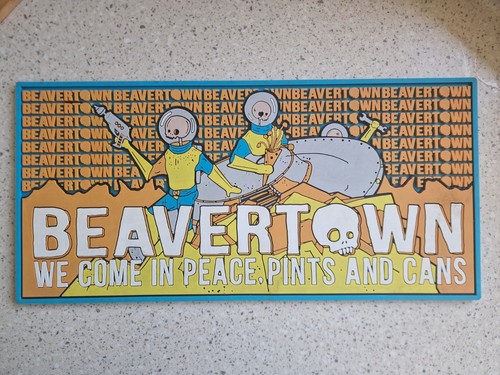 Beaver town bar - mat,, double