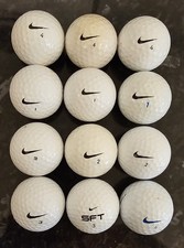 12 Used Nike Golf Balls
